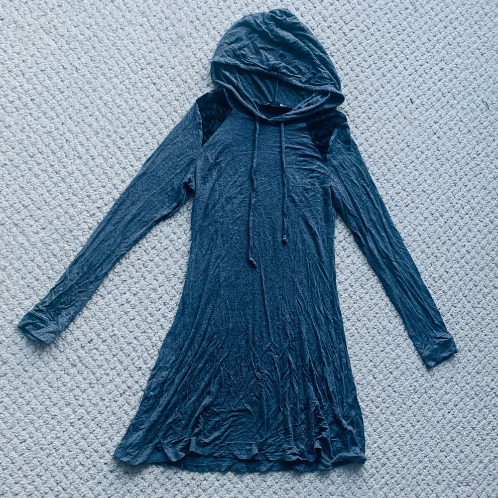 Rebel Sugar Lace Hoodie Dress - S